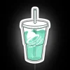 Add vibrant emotional support with this Baja Blast sign.