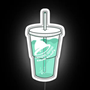 Emotional Support Baja Blast RGB Neon Sign