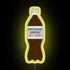 Emotional Support Diet Cola Sign with RGB Neon Lit Glow