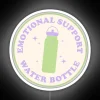 Calming Companion for Mental Wellness Emphasis with Vibrant Neon Accents