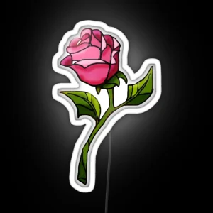 Enchanted Rose RGB Neon Sign