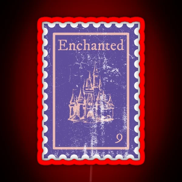 Enchanted Taylor Swift Stamp RGB Neon Sign