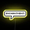 Customizable vibrant colorful Enchantment RGB neon LED display signage solution