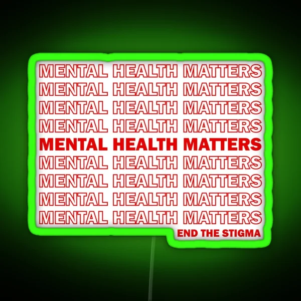 End The Stigma RGB Neon Sign