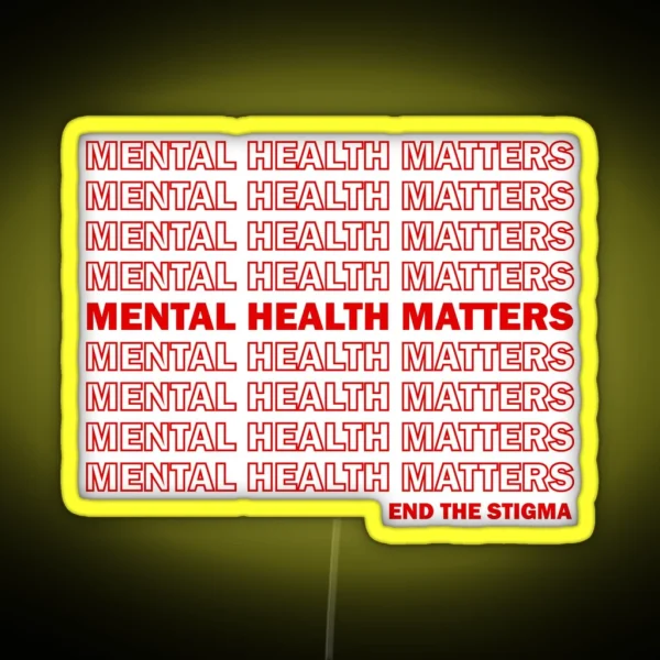 End The Stigma RGB Neon Sign