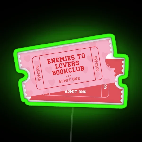 Enemies To Lovers Book Club RGB Neon Sign