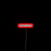 Romantic RGB Lighting Enamel Sign Enemies Become Sweethearts Always