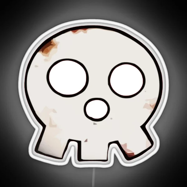 Enen No Shoubutai Skull RGB Neon Sign