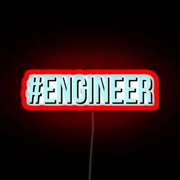 Engineer In Blue RGB Neon Sign