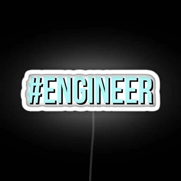 Engineer In Blue RGB Neon Sign