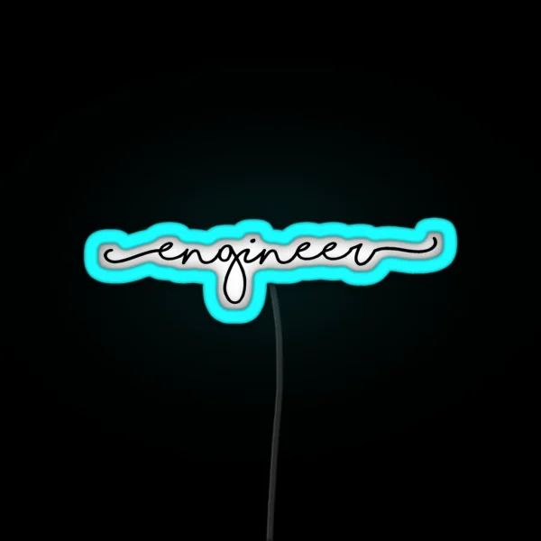 Engineer Led RGB Neon Sign