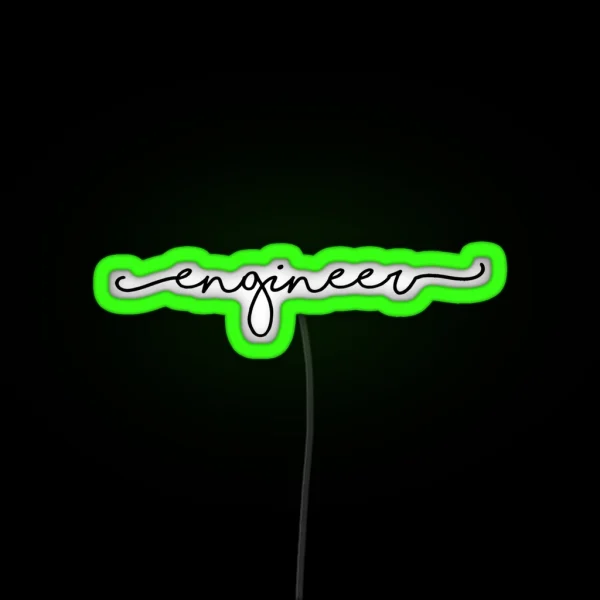 Engineer Led RGB Neon Sign