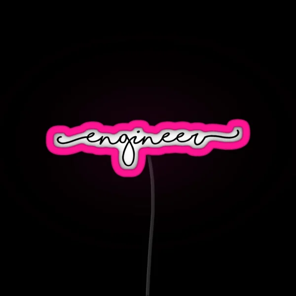 Engineer Led RGB Neon Sign