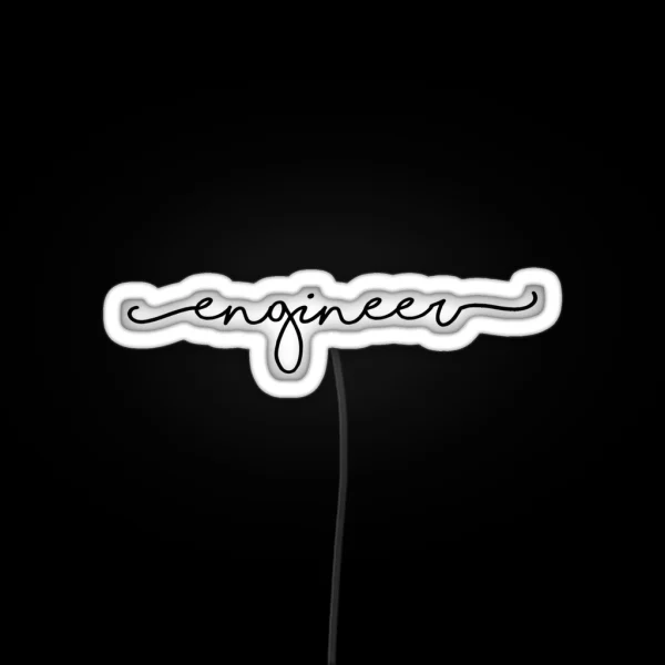 Engineer Led RGB Neon Sign