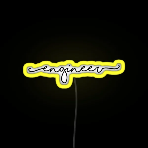 Engineer Led RGB Neon Sign