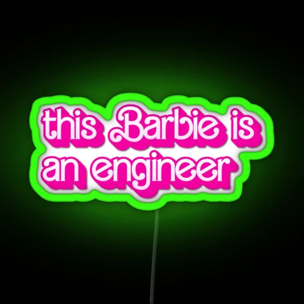 Engineer RGB Neon Sign