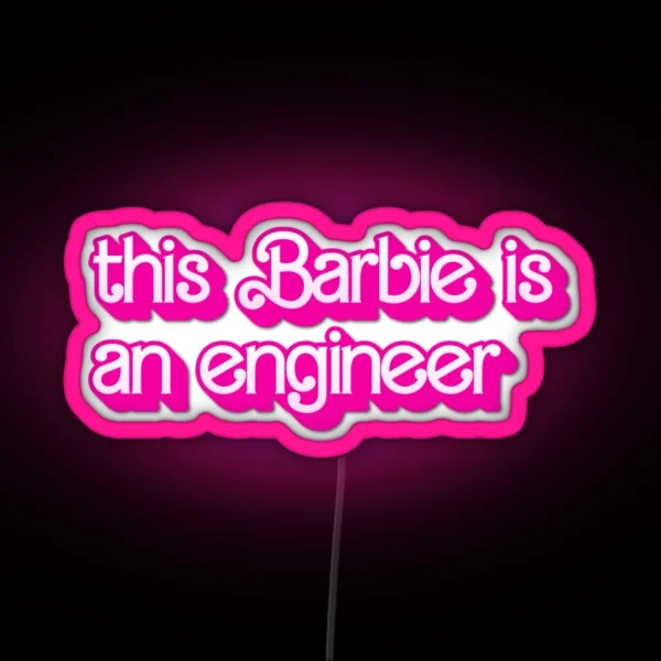 Engineer RGB Neon Sign