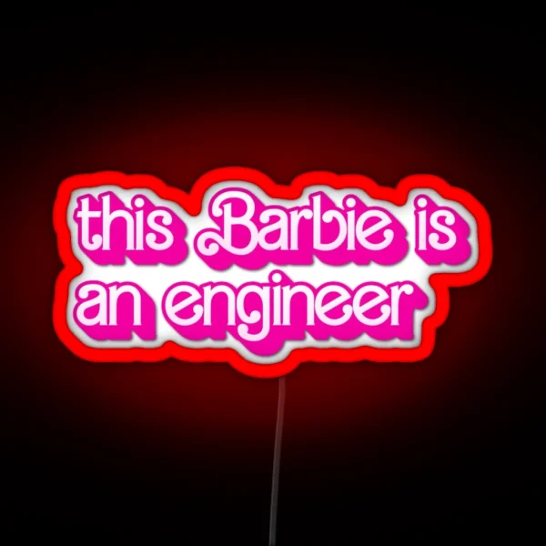 Engineer RGB Neon Sign