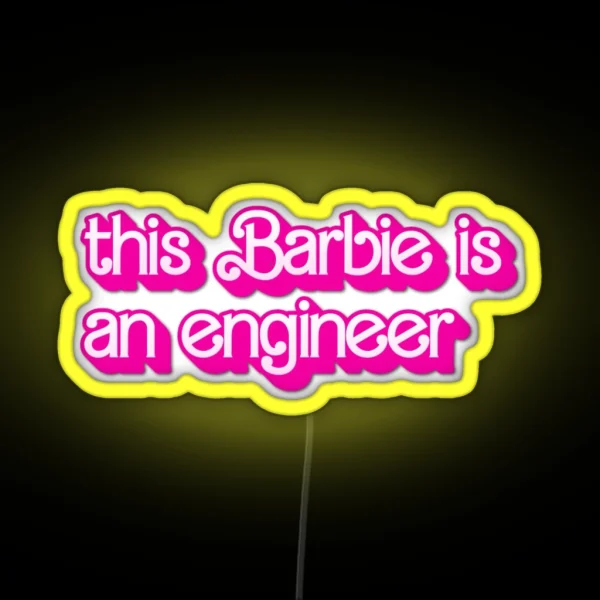 Engineer RGB Neon Sign