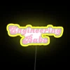 Vibrant Personalized LED Canvas Sign with Color-Changing RGB Neon Letters