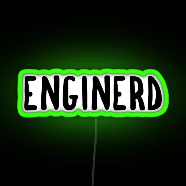 Enginerd RGB Neon Sign