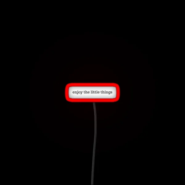 Enjoy The Little Things RGB Neon Sign