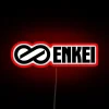 Customizable RGB LED Neon Sign for Enkei Wheels Illumination Project.