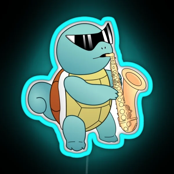 Epic Saxophone Meme RGB Neon Sign