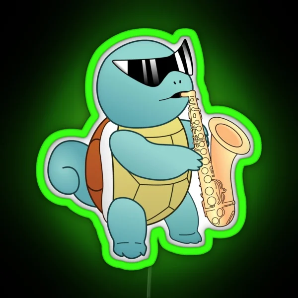 Epic Saxophone Meme RGB Neon Sign