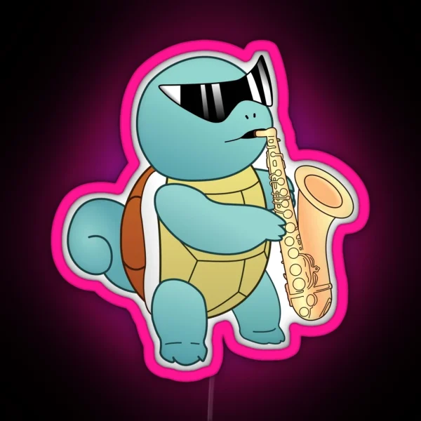 Epic Saxophone Meme RGB Neon Sign