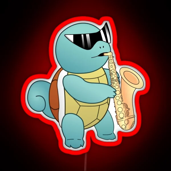 Epic Saxophone Meme RGB Neon Sign