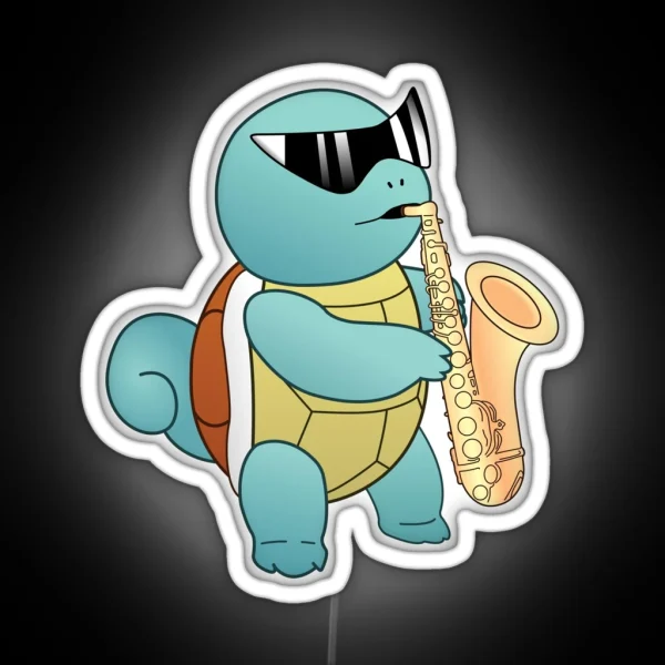 Epic Saxophone Meme RGB Neon Sign