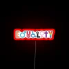 Add vibrant glow with this colorful equality inspired neon sign.
