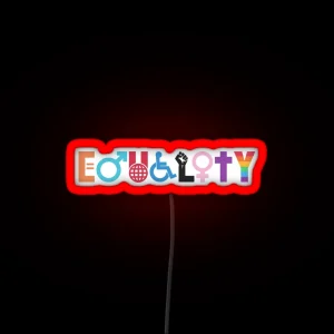 Equality RGB Neon Sign