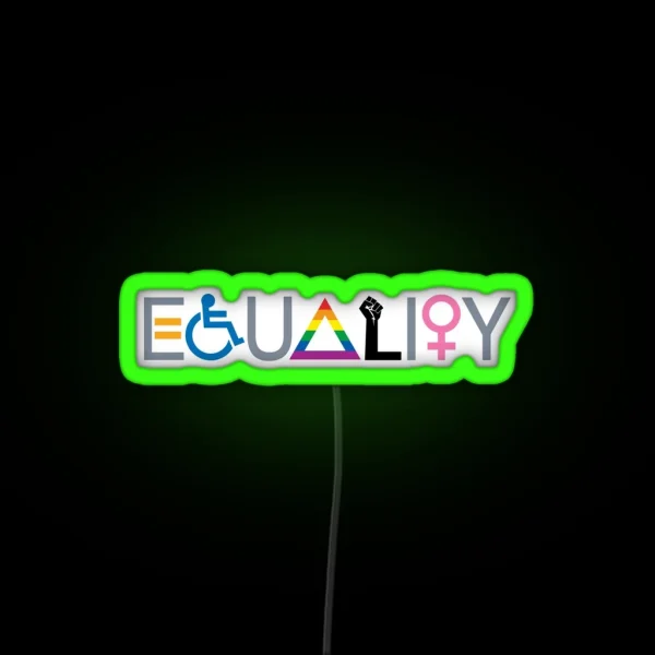 Equality RGB Neon Sign