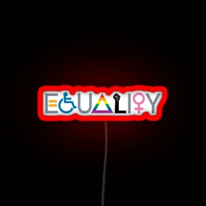 Equality RGB Neon Sign