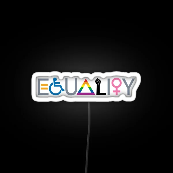 Equality RGB Neon Sign