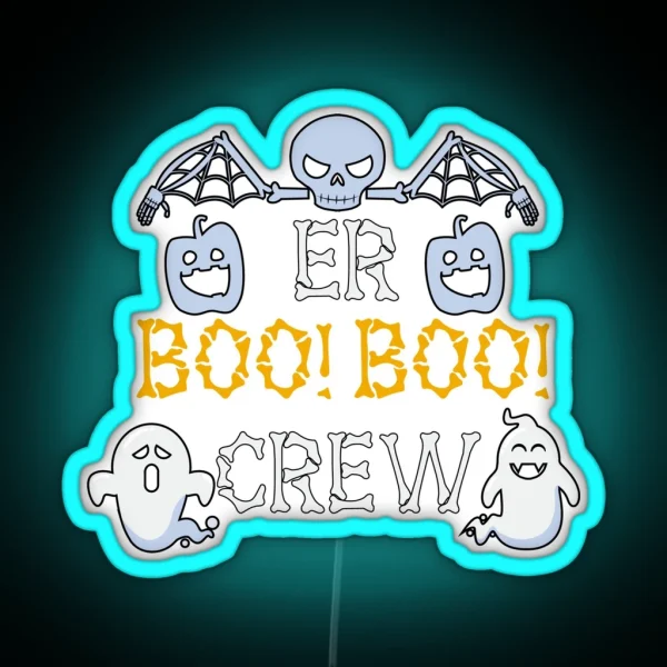 Er Boo Boo Crew RGB Neon Sign