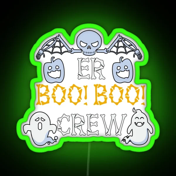 Er Boo Boo Crew RGB Neon Sign