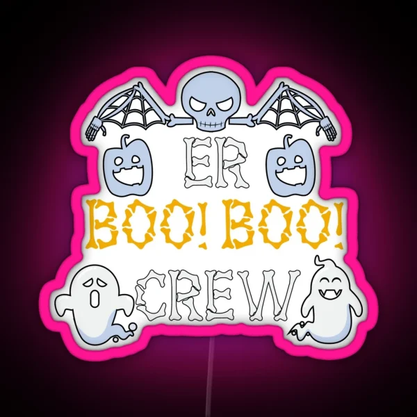 Er Boo Boo Crew RGB Neon Sign