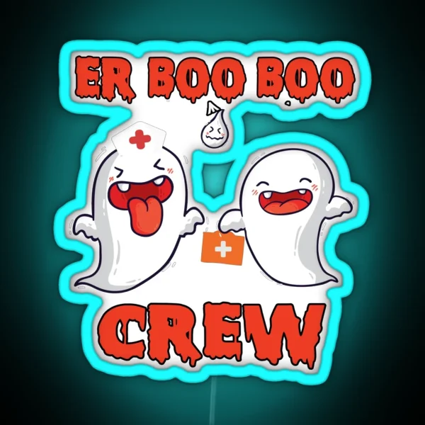 Er Boo Boo Crew RGB Neon Sign
