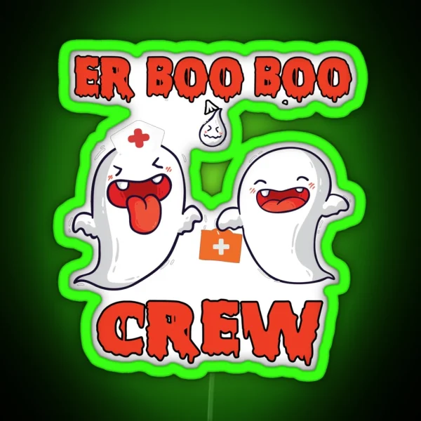 Er Boo Boo Crew RGB Neon Sign
