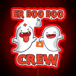 Er Boo Boo Crew RGB Neon Sign