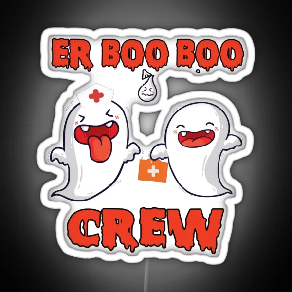 Er Boo Boo Crew RGB Neon Sign