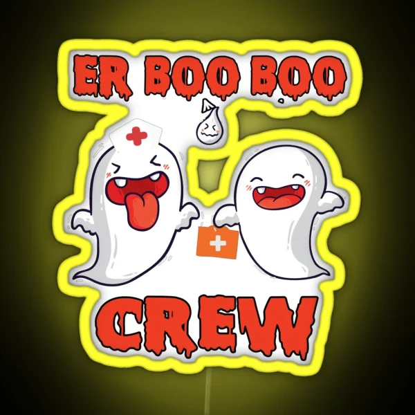 Er Boo Boo Crew RGB Neon Sign