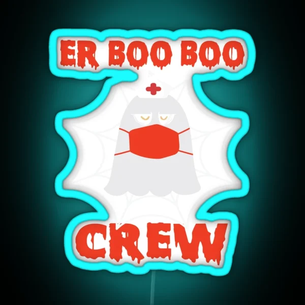 Er Boo Boo Crew RGB Neon Sign