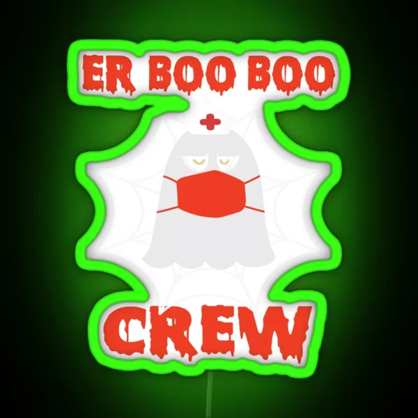 Er Boo Boo Crew RGB Neon Sign