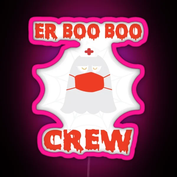 Er Boo Boo Crew RGB Neon Sign