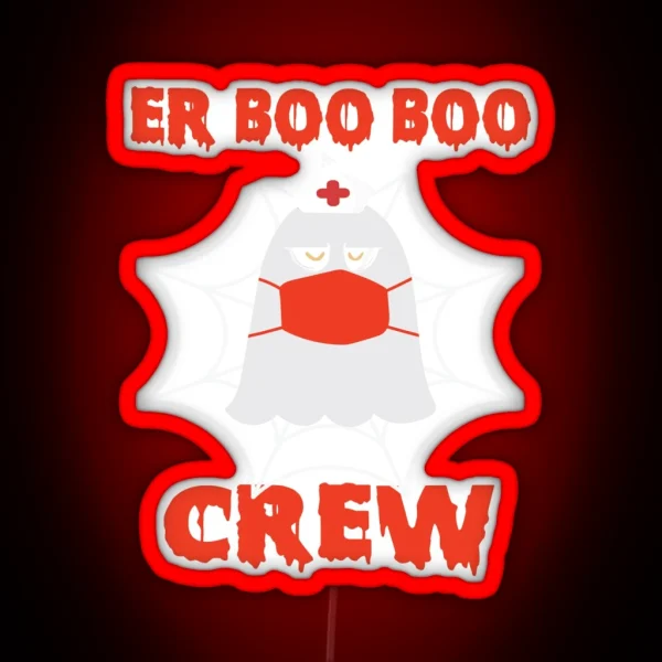 Er Boo Boo Crew RGB Neon Sign