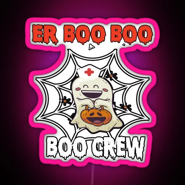 Er Boo Boo Crew RGB Neon Sign